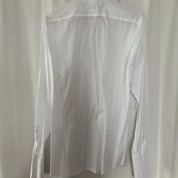 Thomas Mason Italian fabric, BR Black Label dress shirt #2 - Picture 3 of 4